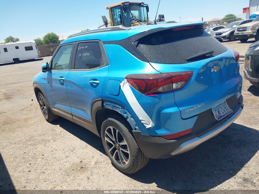Vin: kl79mpspxsb125624, lot: 43159234, chevrolet trailblazer fwd lt 20253