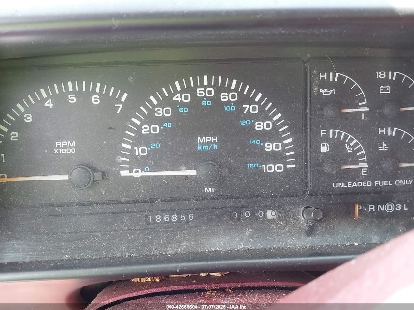 1993 Dodge Grand Caravan Se VIN: 1B4GH44R6PX723633 Lot: 42666604