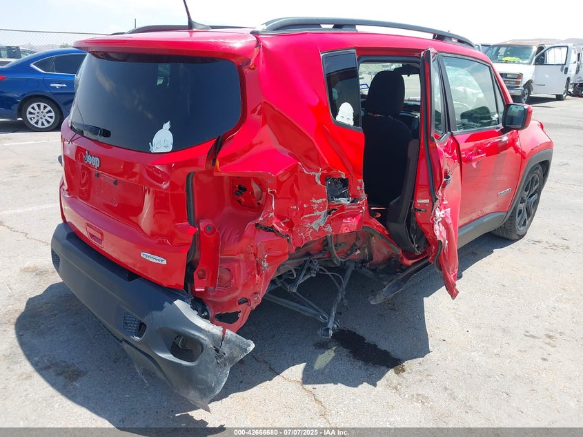 VIN ZACCJABB2JPH19115 2018 JEEP RENEGADE LATITUDE FWD