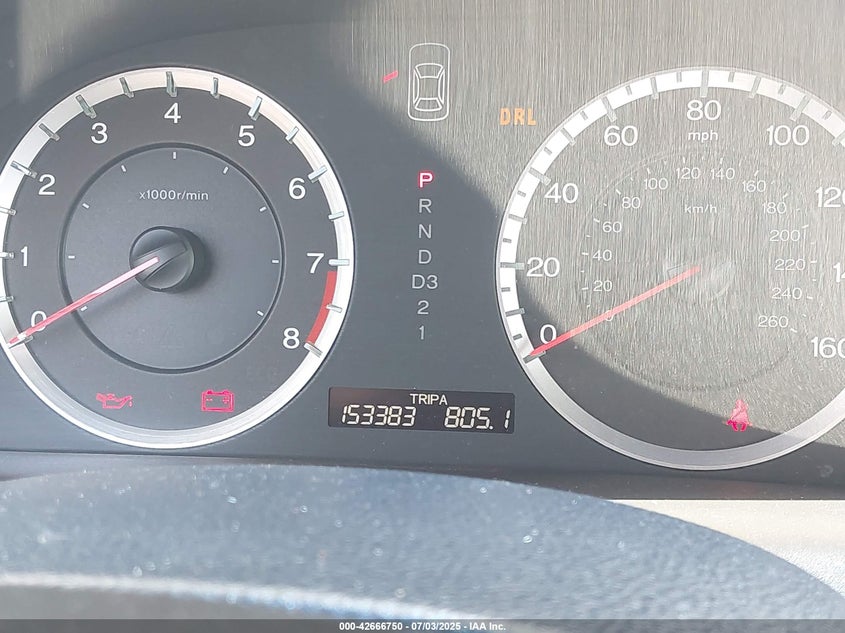 2009 HONDA ACCORD VIN: 1HGCS12819A009668