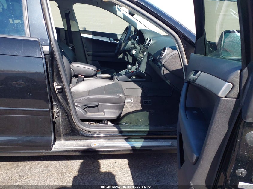 2012 AUDI A3 VIN: WAUKEAFM0CA079434