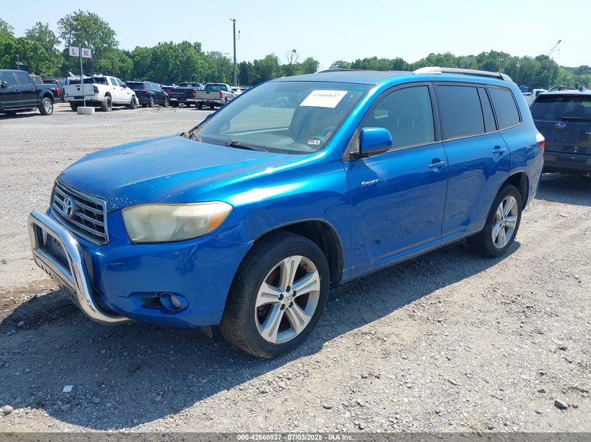 2008 TOYOTA HIGHLANDER VIN: JTEES43A882042634