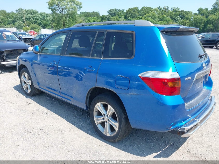 2008 TOYOTA HIGHLANDER VIN: JTEES43A882042634