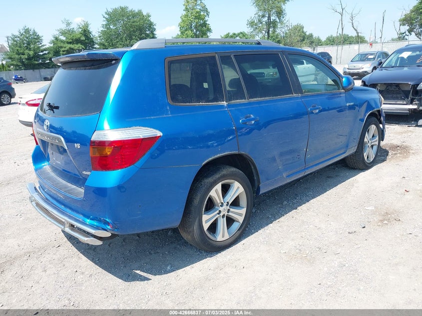 2008 TOYOTA HIGHLANDER VIN: JTEES43A882042634