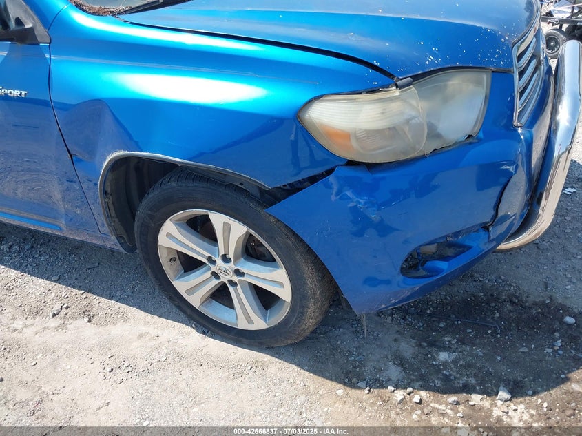 2008 TOYOTA HIGHLANDER VIN: JTEES43A882042634
