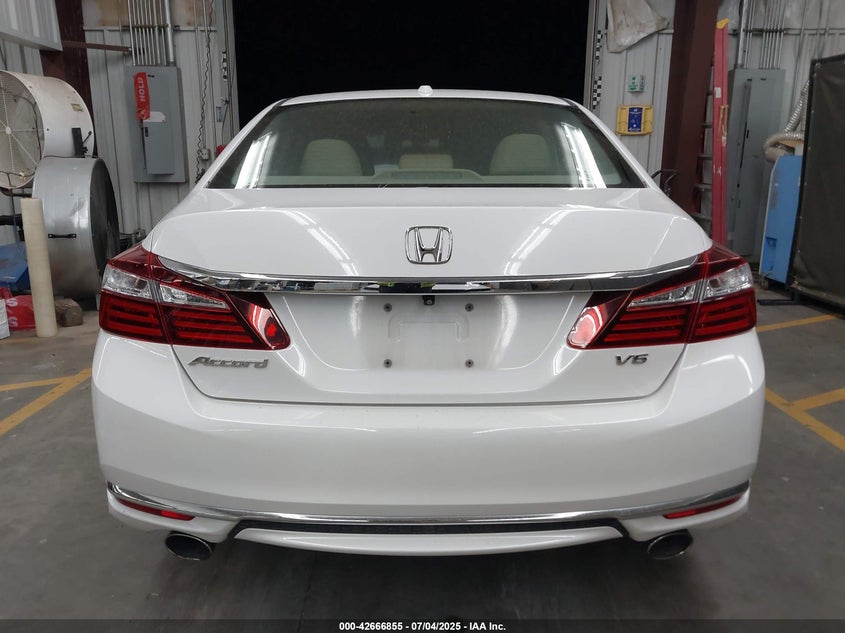 2016 Honda Accord Ex-L V-6 VIN: 01HGCR3F81GA02833 Lot: 42666855