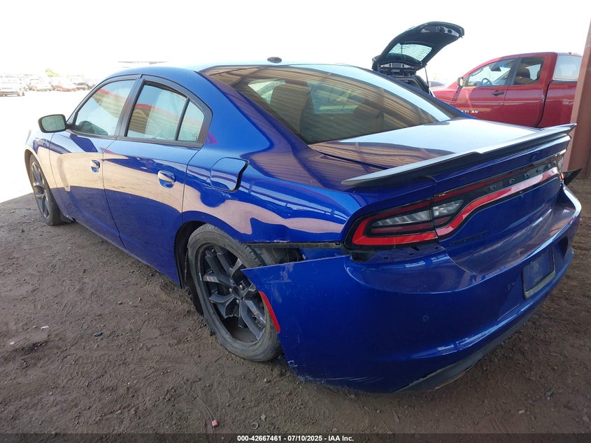VIN 2C3CDXBGXMH608523 2021 DODGE CHARGER SXT RWD