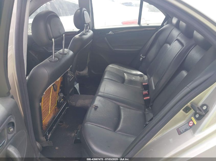 2004 Mercedes-Benz C 240 VIN: WDBRF61J64F527381 Lot: 42667475