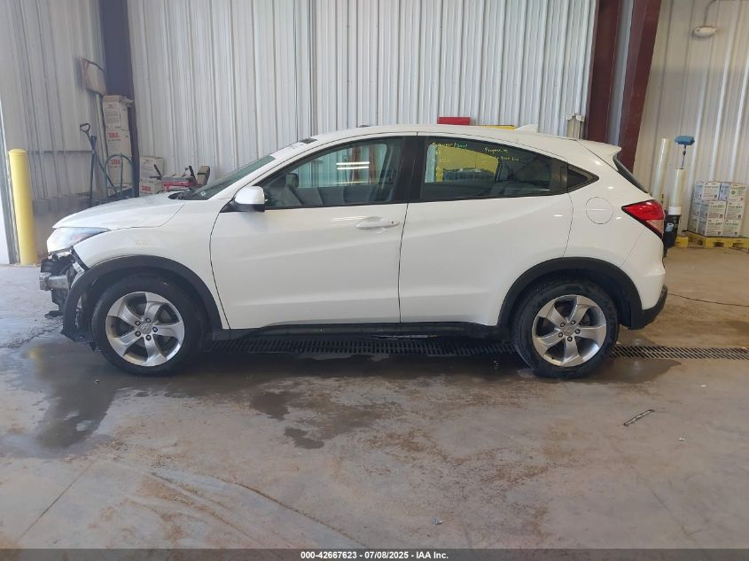 2016 Honda Hr-V Lx VIN: 3CZRU5H35GM727627 Lot: 42667623
