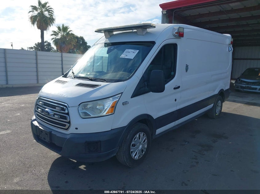 Vin: 1fdyr2cm5gkb33818, lot: 43160892, ford transit-250 20162