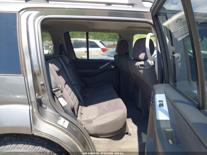 2008 NISSAN PATHFINDER VIN: 5N1AR18B38C648623
