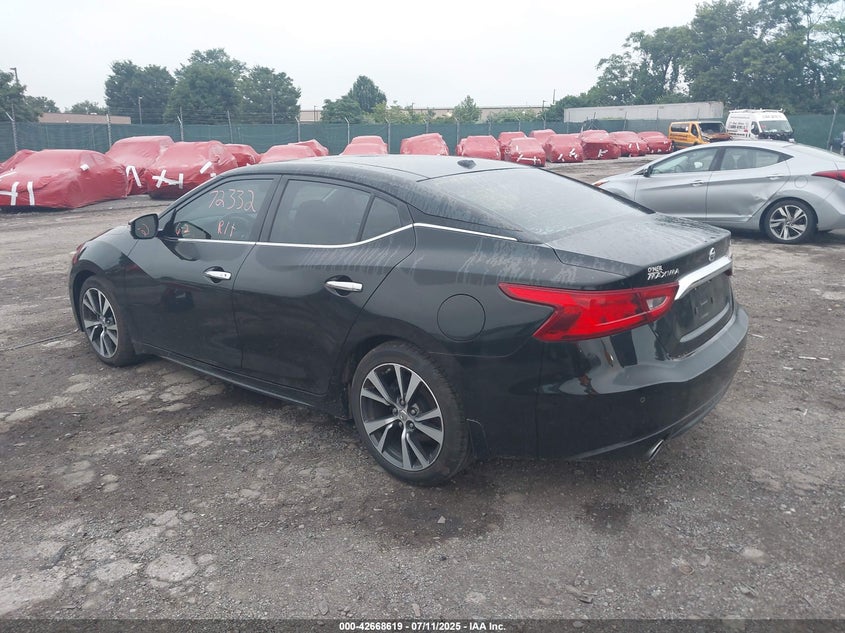 2016 NISSAN MAXIMA VIN: 1N4AA6AP8GC383782