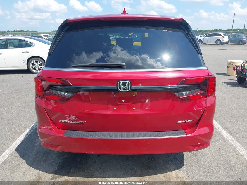 2023 Honda Odyssey Sport VIN: 5FNRL6H7XPB038432 Lot: 42668748
