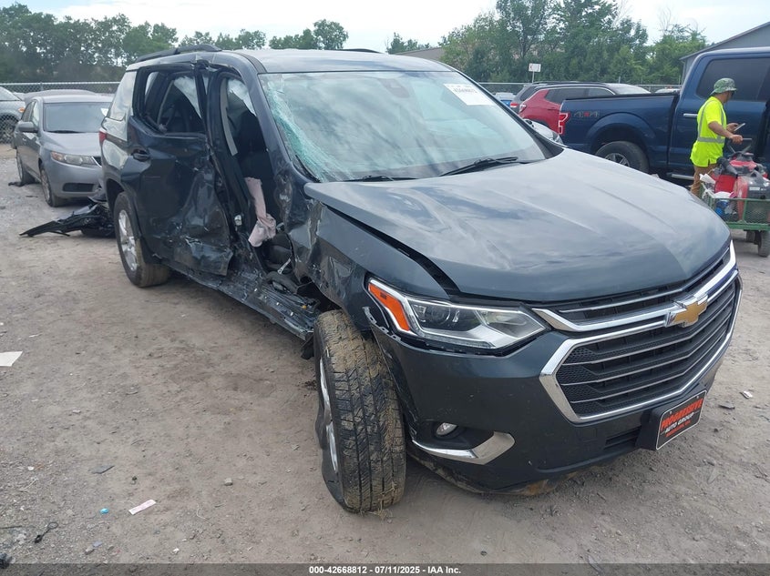 1GNEVGKW2MJ232320 2021 Chevrolet Traverse Awd Lt Cloth auction photo 1