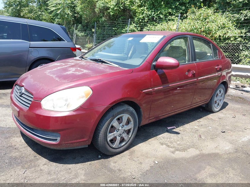 2008 Hyundai Accent Gls VIN: KMHCN46C78U239231 Lot: 42668851
