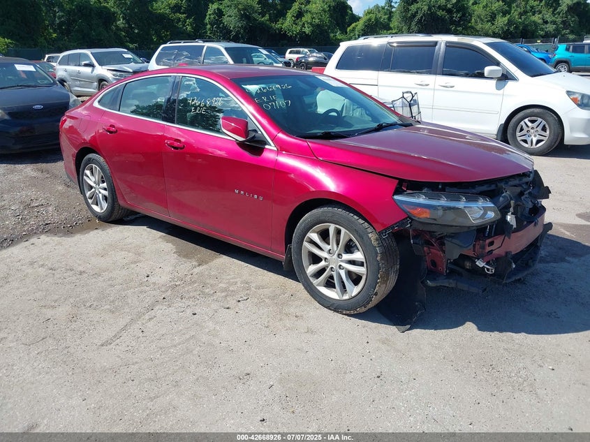 2018 CHEVROLET MALIBU LT - 1G1ZD5ST1JF140386