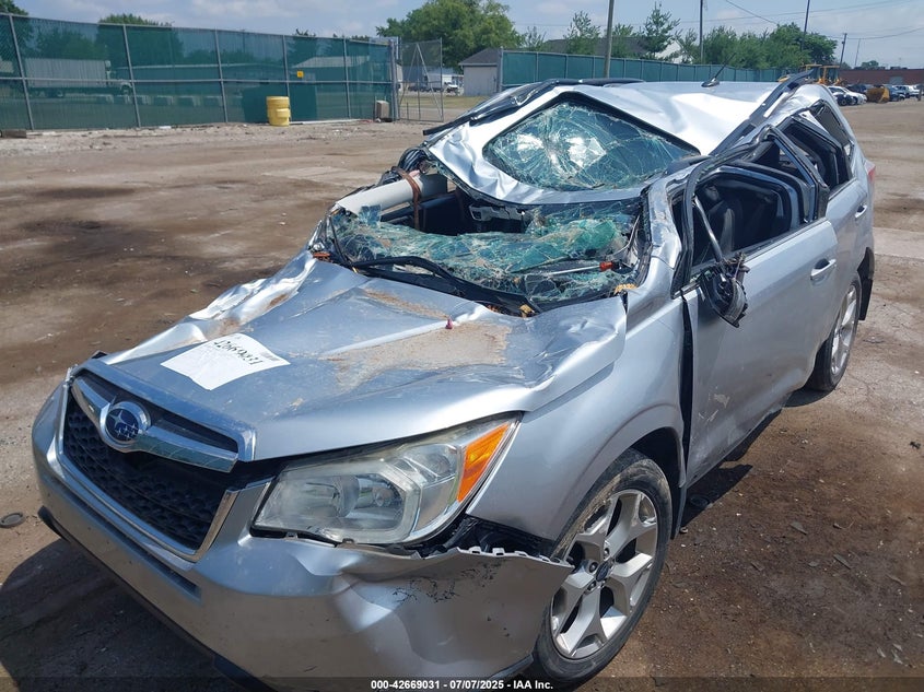 2015 SUBARU FORESTER 2.5I TOURING - JF2SJAWC1FH493714