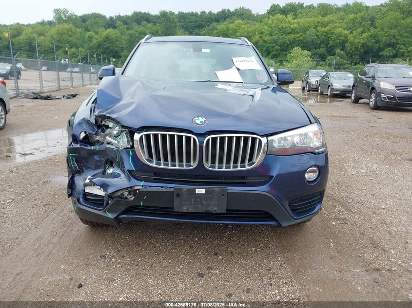 2017 BMW X3 XDRIVE28I - 5UXWX9C31H0T19286