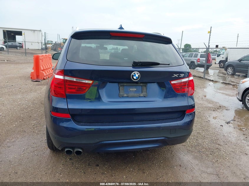 2017 BMW X3 XDRIVE28I - 5UXWX9C31H0T19286