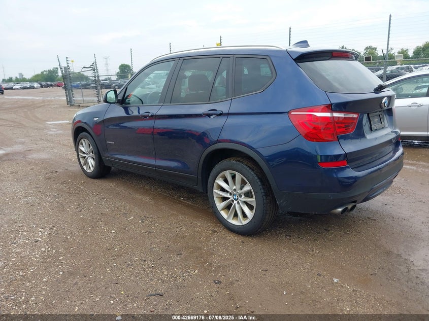 2017 BMW X3 XDRIVE28I - 5UXWX9C31H0T19286