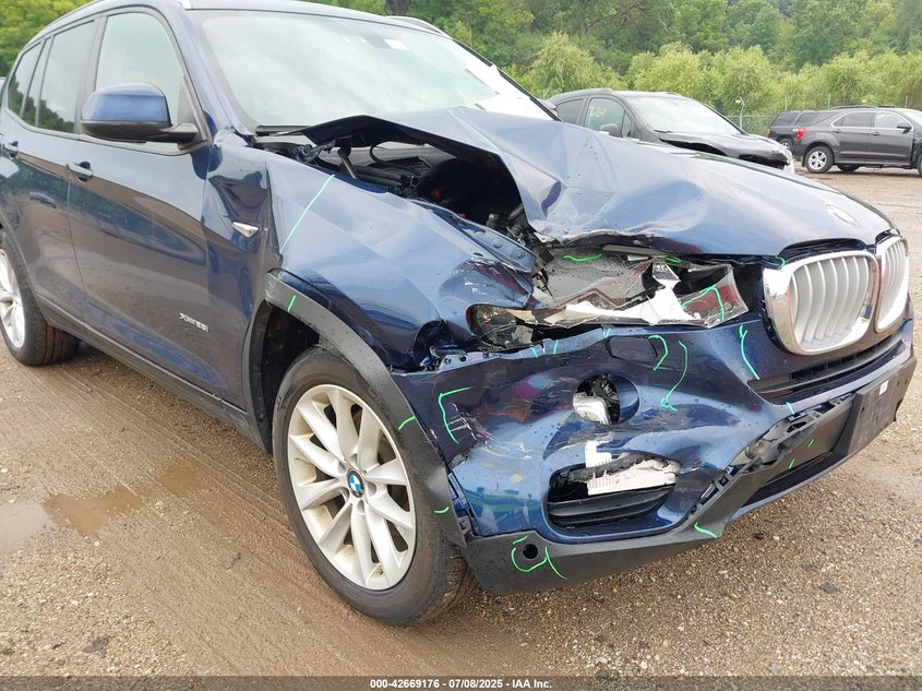 2017 BMW X3 XDRIVE28I - 5UXWX9C31H0T19286