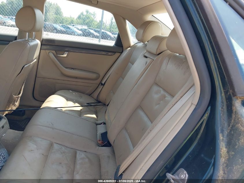 2004 Audi A4 1.8T VIN: WAULC68E54A095126 Lot: 42669201