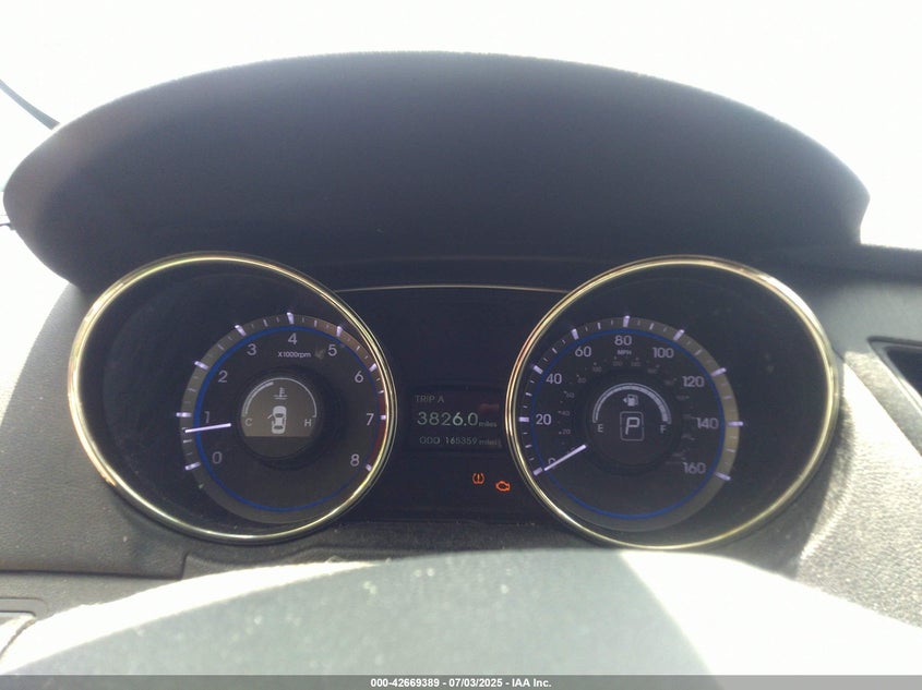 2012 HYUNDAI SONATA VIN: 5NPEB4AC6CH310449