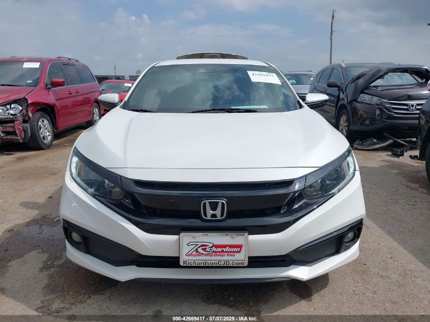 2020 Honda Civic Sport VIN: 19XFC2F89LE007535 Lot: 42669417
