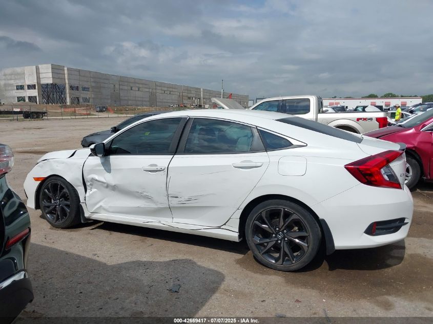 2020 Honda Civic Sport VIN: 19XFC2F89LE007535 Lot: 42669417