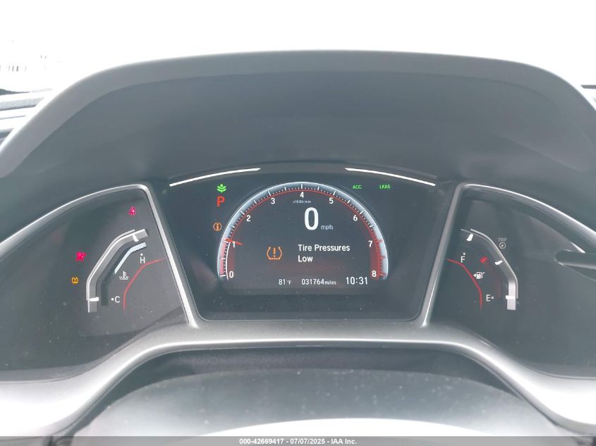 2020 Honda Civic Sport VIN: 19XFC2F89LE007535 Lot: 42669417