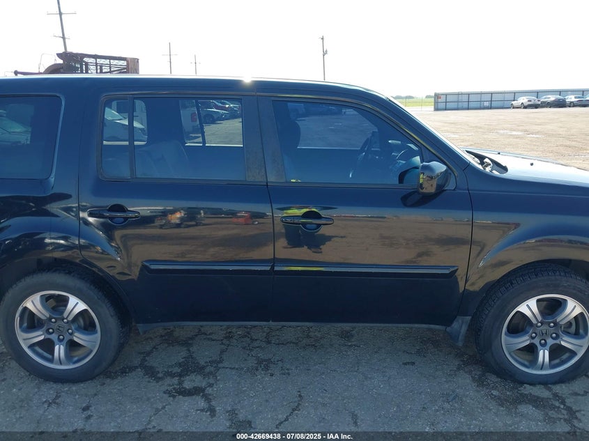 2015 HONDA PILOT SE - 5FNYF3H30FB024424