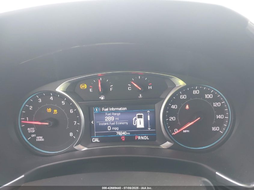 2020 Chevrolet Equinox Fwd Lt 1.5L Turbo VIN: 3GNAXKEV7LS687823 Lot: 42669440