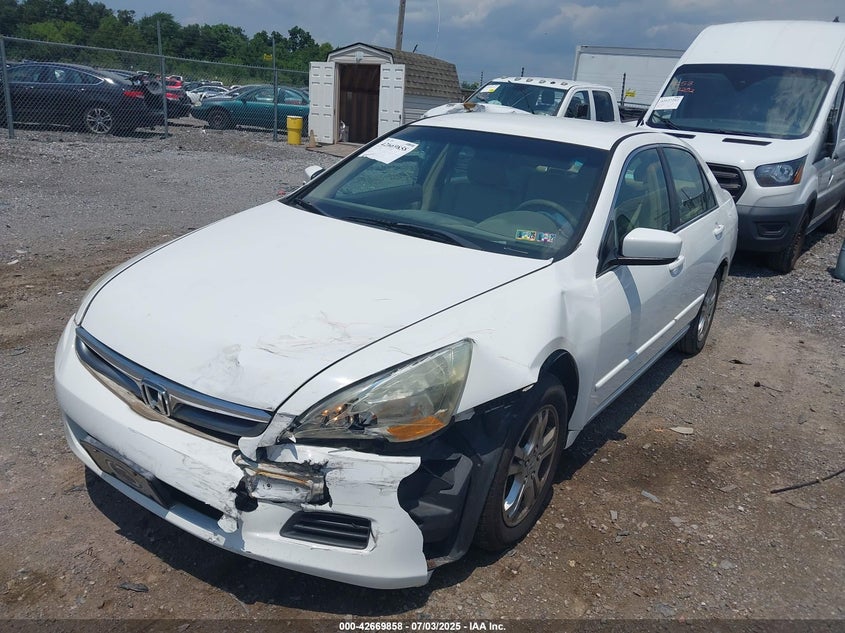 2007 HONDA ACCORD VIN: 1HGCM56327A190664