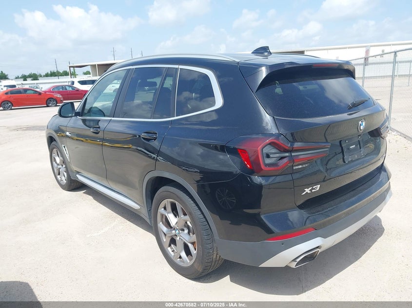 2023 BMW X3 XDRIVE30I - 5UX53DP01P9R81339