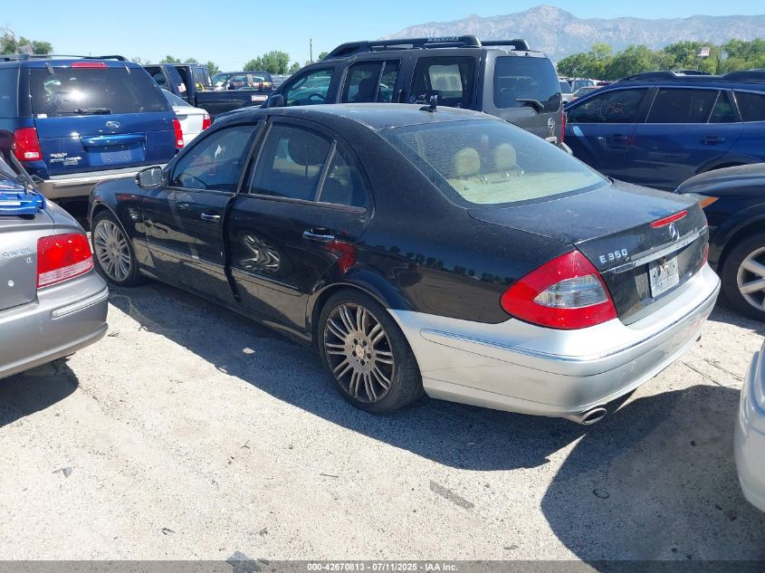 2008 Mercedes-Benz E 350 black sedan gasoline WDBUF56X98B275818 photo #4
