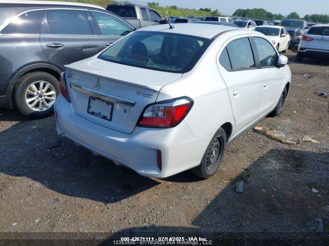 2022 Mitsubishi Mirage G4 Es VIN: ML32FUFJ1NHF01380 Lot: 42671111