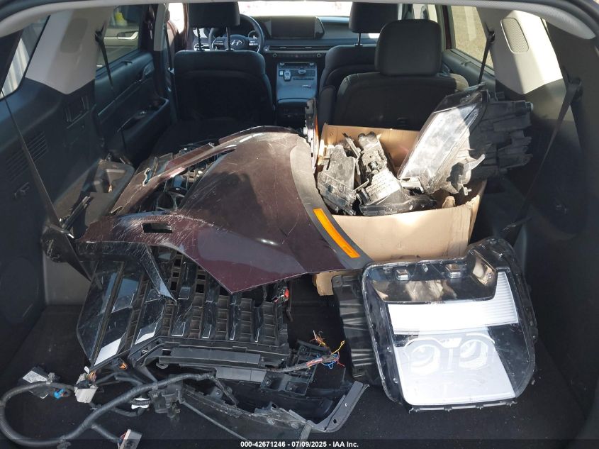 2023 Hyundai Palisade Sel VIN: KM8R4DGE9PU640887 Lot: 42671246