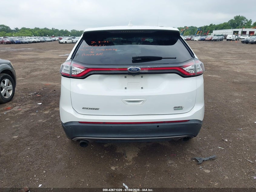 2018 FORD EDGE SEL - 2FMPK3J9XJBB73561