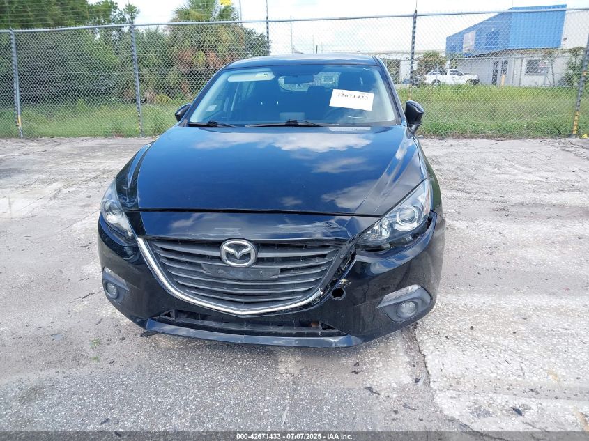 2015 Mazda Mazda3 I Touring VIN: 3MZBM1L75FM163726 Lot: 42671433