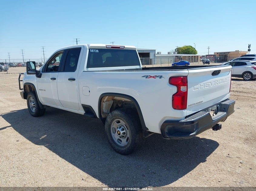 2021 CHEVROLET SILVERADO 2500HD(VIN: 1GC5YLE7XMF158726