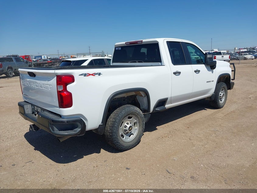 2021 CHEVROLET SILVERADO 2500HD(VIN: 1GC5YLE7XMF158726