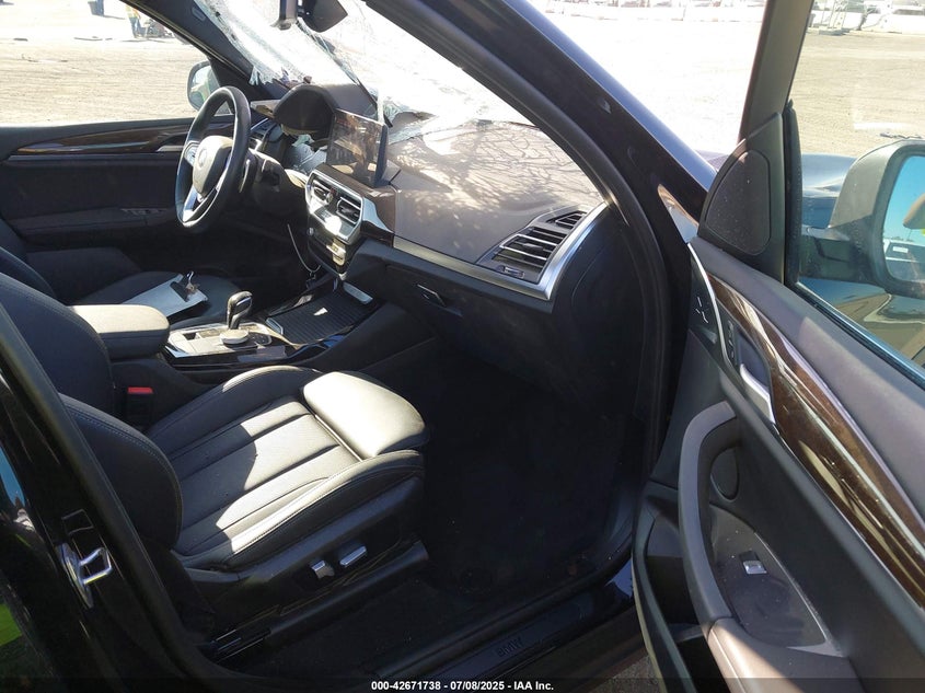 VIN 5UX43DP04N9M68143 2022 BMW X3 SDRIVE30I