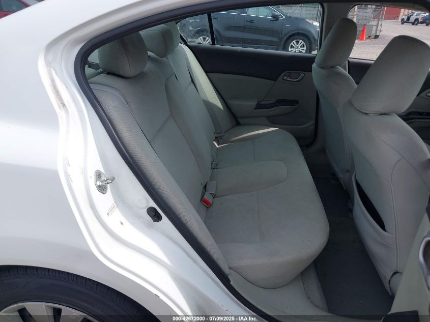 2012 Honda Civic Lx VIN: 19XFB2F51CE030039 Lot: 42672000