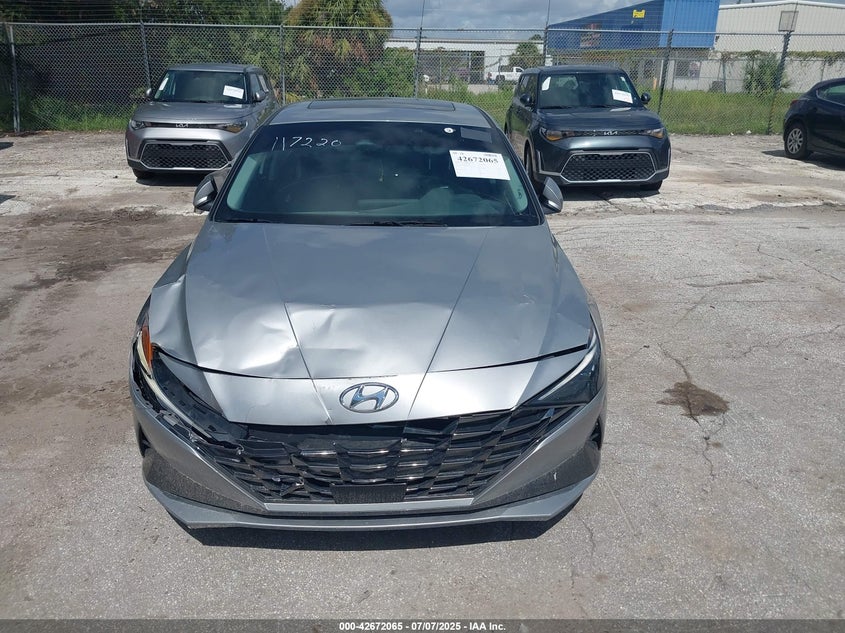VIN 5NPLP4AG4PH117220 2023 HYUNDAI ELANTRA LIMITED