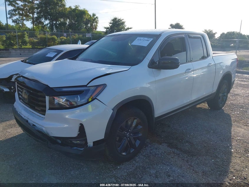 2022 HONDA RIDGELINE 3.5L V-6 DI, VVT, 28(VIN: 5FPYK3F13NB006096