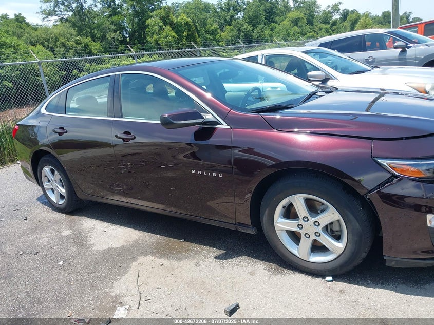 2021 CHEVROLET MALIBU FWD LS - 1G1ZB5ST9MF044788