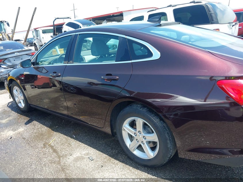 2021 CHEVROLET MALIBU FWD LS - 1G1ZB5ST9MF044788