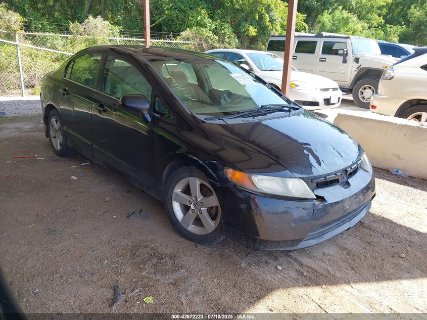 1HGFA16886L130823 2006 Honda Civic Ex auction photo 1