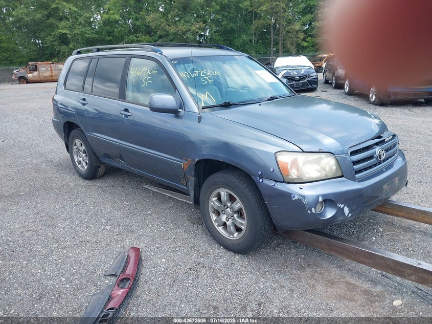JTEGP21A950084464 2005 Toyota Highlander V6 auction photo 1