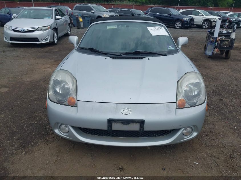2003 Toyota Mr2 Spyder VIN: JTDFR320330054606 Lot: 42672575
